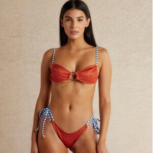 Akosha Swimwear Terra Cotta Bikini Set